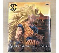 Banpresto Super Saiyan 3 Goku Dragon Ball Modella Tenkaichi Budokai Figura Nuovo