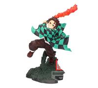 Banpresto Tanjiro Kamado Combination Battle Demon Slayer Kimetsu No Yaiba Figure Verde