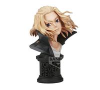 Banpresto Tokyo Revengers Faceculptures Manjiro Sano Figure 10 Cm Nero