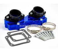 Banshee 33mm 34mm 35mm Doppio Carburatore one piece Billet Presa Collettore Set