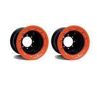 Banshee Warrior 350 Posteriore Ruote Ruota 10x8 3+5 4/110 Alba OEM Opaco Bo