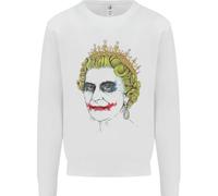 Bansky The Regina Posa come Il Joker Uomo Felpa Maglione