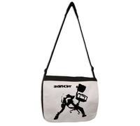 Bansky Ufficio Sedia Messenger Borsa - Street Art Graffiti The Clash Londinese