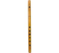 Bansuri in bambù da 33 cm per principianti Flauto C Key Tune scala 7 fori Fipple Woodwind Clarinetto Quena Flauto Strumento Musicale Krishna Flauto