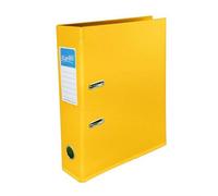 Bantex A4 Vibrant Level Arch File Unico bordo inferiore rinforzato 70 mm Giallo
