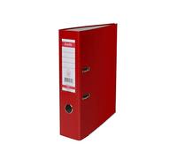 Bantex Raccoglitore formato A4, 8 cm di larghezza, per ufficio, 15% di capacità rispetto alle cartelle standard, confezione da 20 pezzi, colore rosso 100551788