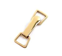 Bantopgong 2/4 Pezzi 18 * 73cm Bottoni in Metallo Ganci per Indumenti Fibbie Abbigliamento Cintura Decor Fai da Te Giù Cappotto Accessori per Cucire, Oro, 18mm-2pcs