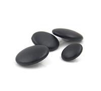 Bantopgong 20 Pezzi Bottoni ricoperti in Pelle Decorazione Vestiti Fibbia in Pelle Maglione Cappotto Bottone Accessori Abbigliamento Fai da Te, Nero, 22mm