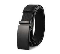 Bantopgong Cintura elastica sportiva Cintura tattica militare da uomo in nylon con fibbia automatica in metallo 115-150cm, 115cm
