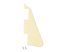 Banworks 1 Ply Les Paul Pickguard LP Pickguard Scratch Plate 2-Hole Electric Guitar Pickguard per Epiphone EPI Les Paul LP JT/HB-06 Cream