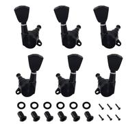 Banworks 3L3R Chiavi di accordatura per chitarra con bloccaggio Rapporto 16:1 Chiavi di accordatura per corde di chitarra sigillate con etichetta di fissaggio a 45 gradi per Les Paul SG JT/ZSJXQ-03