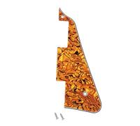 Banworks 4 strati Les Paul Pickguard LP Pickguard Scratch Plate 2 fori per chitarra elettrica Battipenna per Epiphone EPI Les Paul LP JT/HB-06 Tiger Spot Shell