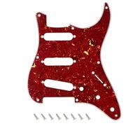 Banworks 8-Hole 50s 57 ST SSS Pickguard Vintage Guitar Scratch Plate | Pickguard per chitarra elettrica a 4 strati per American Fender Stratocaster Strat ST JT/HB-16 Brown Tortoiseshell