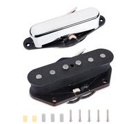 Banworks Alnico, set di 5 pickup per chitarra in fibra da 7,5 K/6,3 K, con manico a bobina e ponte, set di pickup a bobina singola, vintage, F Tele, per chitarra elettrica moderna Telecaster, Tele TL