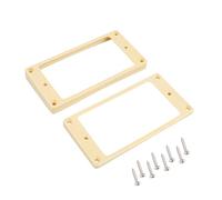 Banworks Anelli Humbucker in plastica obliqua superiore curva inferiore humbucker pickup cover 3,8 x 5,1 mm + 8,1 x 9,5 mm chitarra pickup frame per chitarra elettrica Epiphone Les Paul LP Style