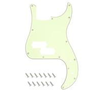 Banworks Battipenna di precisione per basso a 3 strati, 13 fori, per basso PB in stile moderno USA/messicano Fender Precision Bass JT/HB-10, verde menta