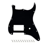 Banworks Battipenna per Stratocaster Stratocaster JT/HB-31 con angolo quadrato singolo e foro per controllo volume, per Fender USA/Mexican Fender Tom Delonge Stratocaster JT/HB-31