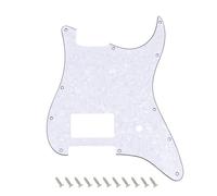 Banworks Battipenna per Stratocaster Stratocaster JT/HB-31 con profilo per controllo volume, piastra antigraffio a 4 strati con 11 fori, per Fender USA/messicano Tom Delonge Stratocaster JT/HB-31