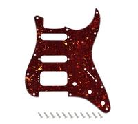 Banworks Battipenna Strat HSS con 4 viti ad angolo rotondo aperto Humbucker Cutout, piastra antigraffio a 4 strati a 11 fori per Fender Stratocaster Strat ST JT/HB-45 USA/messicana Fender Stratocaster