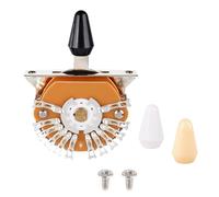 Banworks Chitarra Vintage Super 5-Way Blade Switch 5 Posizioni Pickup Selettore Leva Interruttore con 3 Punte per Fender/Squier Stratocaster Strat ST Telecaster Tele Style Chitarra Elettrica JT/DWQ-07