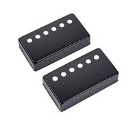 Banworks Coperture Humbucker ottone Imperial 49,2mm/1,937" chitarra | Coperture pickup manico/bridge humbucker per Gibson Les Paul USA, confezione da 2 JT/SYQG-15 Nero Opaco