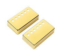 Banworks Coperture Humbucker ottone Imperial 49,2mm/1,937" chitarra | Coperture pickup manico/bridge humbucker per chitarra Gibson Les Paul Made in USA, confezione da 2 JT/SYQG-15 Oro