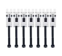 Banworks Double-Locking Tremolo Bridge Saddles Whammy Bridge Saddles Locked Guide per corde per Floyd Rose Tremolo Bridge Confezione da 6 JT/SDXM-01 Cromato