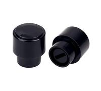 Banworks Guitars 3-Way Toggle Switch Tip Imperial 4,9mm Pickup Selector Switch Caps Barrel Switch Knob Tip Caps per chitarre elettriche Telecaster Tele USA Fender Confezione da 2 JT/DWQM-02 Nero