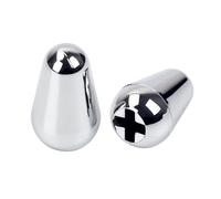 Banworks Guitars 5-Way Toggle Switch Tip Imperial 4,9mm Pickup Selector Switch Caps Switch Knob per USA Fender Stratocaster Strat Telecaster Tele Chitarre Elettriche JT/DWQM-04 Cromato