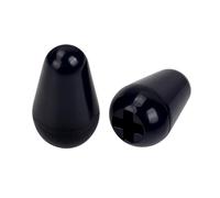 Banworks Guitars 5-Way Toggle Switch Tip Imperial 4,9mm Selettore pickup Interruttore Caps Manopola interruttore per USA Fender Stratocaster Strat Telecaster Tele Chitarre elettriche JT/DWQM-04 Nero