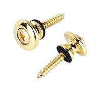 Banworks JT/BDK-03 - Confezione da 2 bottoni per tracolla per chitarra, con rondelle in feltro e viti di montaggio resistenti, lunghezza 2,9 cm, diametro 0,4 cm, per chitarra elettrica e basso Gibson