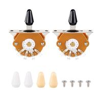 Banworks JT/DWQ-06 JT/DWQ-06 - Interruttore a leva per pickup a 5 posizioni, con 6 punte, per chitarra elettrica Fender / Squier Stratocaster Strat ST Telecaster Tele Style