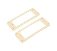 Banworks JT/SYQG-16 JT/SYQG-16 - Set di 2 mini anelli Humbucker in plastica con parte superiore piatta e fondo curvo per pickup humbucker, 6 x 6 mm, per chitarre elettriche Les Paul LP Style