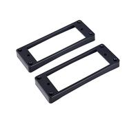 Banworks JT/SYQG-17 - Set di 2 mini anelli Humbucker in plastica con parte superiore piatta e fondo curvo, 10 x 10 mm, per chitarre elettriche Les Paul LP Style