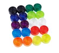 Banworks JT-XGQCDM-01 - Tappi di protezione in plastica per effetti a pedale per effetti a pedale per chitarra elettrica, confezione da 20, colori misti