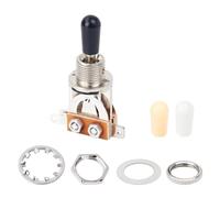 Banworks Metric 3-way Toggle Switch Pickup Selettore Interruttore per Epiphone EPI LP Les Paul Style Chitarra JT/DWQ-01 Cromato con Punta Nera