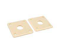 Banworks Piastra Jack per Chitarra in Plastica Banworks, Piastra Quadrata per Jack di Uscita