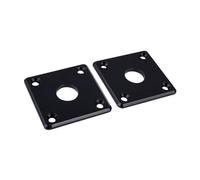 Banworks Piastra Jack per Chitarra in Plastica Banworks, Piastra Quadrata per Jack di Uscita