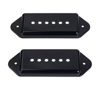 Banworks Plastic P90 Pickup Covers Chitarra Elettrica P90 Dog Ear Pickup Covers 52mm (2-3/64") Pickup al Ponte Covers per Chitarra Elettrica Epiphone Les Paul LP Confezione da 2 JT/SYQG-06 Nero