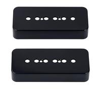 Banworks Plastic P90 Pickup Covers per chitarra elettrica P-90 Soapbar Pickup Covers per pickup al ponte da 52 mm (2-3/64") per chitarra elettrica Epiphone Les Paul LP Confezione da 2 JT/SYQG-07 Nero