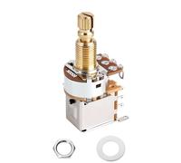 Banworks Potenziometri per chitarra in ottone B500K M8 Push Push Push Dimensioni metriche 18-Spline Split Long Shaft (lunghezza 18 mm) per Squier, Epiphone, Ibanez, ESP chitarra elettrica JT/XNQ-05