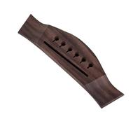 Banworks Sella a ponte per chitarra acustica a 6 corde, accessorio per chitarra acustica in palissandro, parte di ricambio per chitarra acustica da 41 pollici, JT/QM-11, lunghezza 145 mm