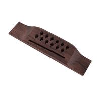 Banworks Sella per ponte per chitarra acustica a 12 corde, accessorio in palissandro, parte di ricambio per ponte per chitarra acustica, JT/QM-14, 155 x 26 mm