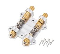 Banworks Stabilizzatore per tremolo in ottone regolatore di armamento per tremolo doppio, stabilizzatore per ponte con doppio per sistemi tremolo per chitarra elettrica JT/WDXT-01