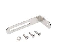 Banworks Supporto per battipenna in metallo Supporto per montaggio battipenna per chitarre Gibson EPI Epiphone Les Paul LP Style JT/HBZJ-02 Nickel