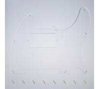 Banworks Tele HS/HH Battipenna a 1 strato per chitarra elettrica a 8 fori, piastra antigraffio per Fender USA/messicana stile moderno standard Tele Telecaster TL JT/HB-04 trasparente