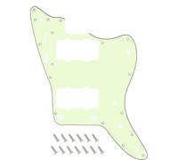Banworks Vintage 60s Jazzmaster Pickguard 3-Ply 13-Hole Guitar Pickguard | JM Pickguard Guitar Pickguard Scratch Plate per Fender Jazzmaster JM Guitars JT/HB-14 Verde Menta