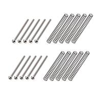 Banworks Vite per pickup humbucker per chitarra USA/Imperiale, vintage, Phillips-Head Humbucker, viti con molle per pickup Gibson, EMG, Seymour Duncan, Dimarzio, 10 pezzi, nichel JT/SYQLS-02