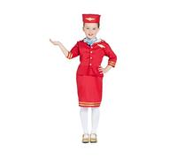 Banyant Toys, S.L. Costume da hostess di volo rosso