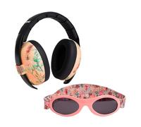 Banz Occhiali da sole per bambini, 0-24 mesi paraorecchie, Waratah, 0-36